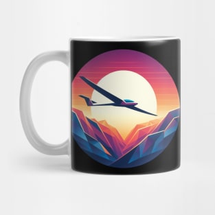 Glider Sailplane Biplane Mug